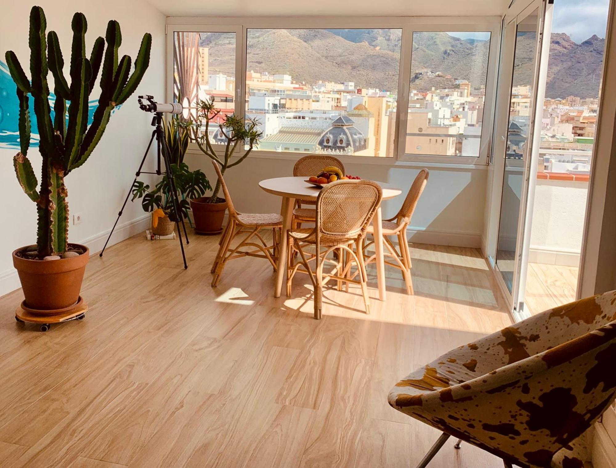 Atico Con Terraza, Vistas Panoramicas Y Parking Apartment Santa Cruz de Tenerife Ngoại thất bức ảnh